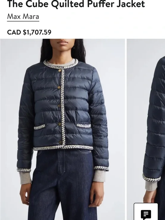 MaxMara The Cube Quilted Puffer Jacket - Picture 6 of 6